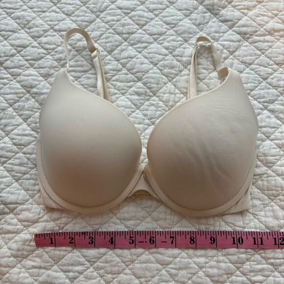 VICTORIA'S SECRET Perfect Shape Push up Bra Cream Sz 32DD F70 Intimates Lingerie - Picture 9 of 10